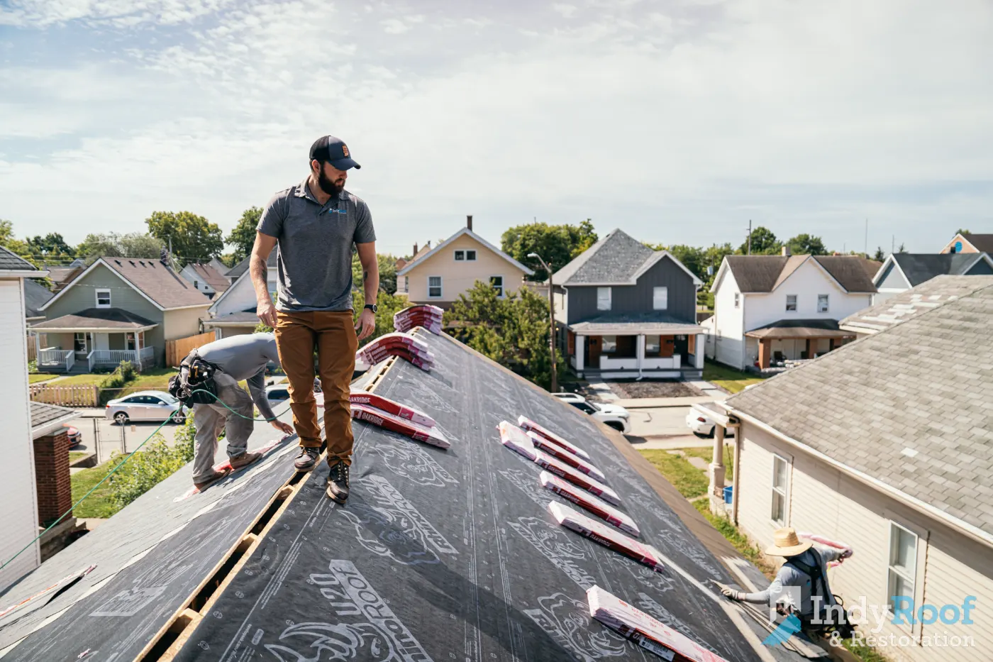 Roofing by Olive Branch Manor Roofing near Southport, IN